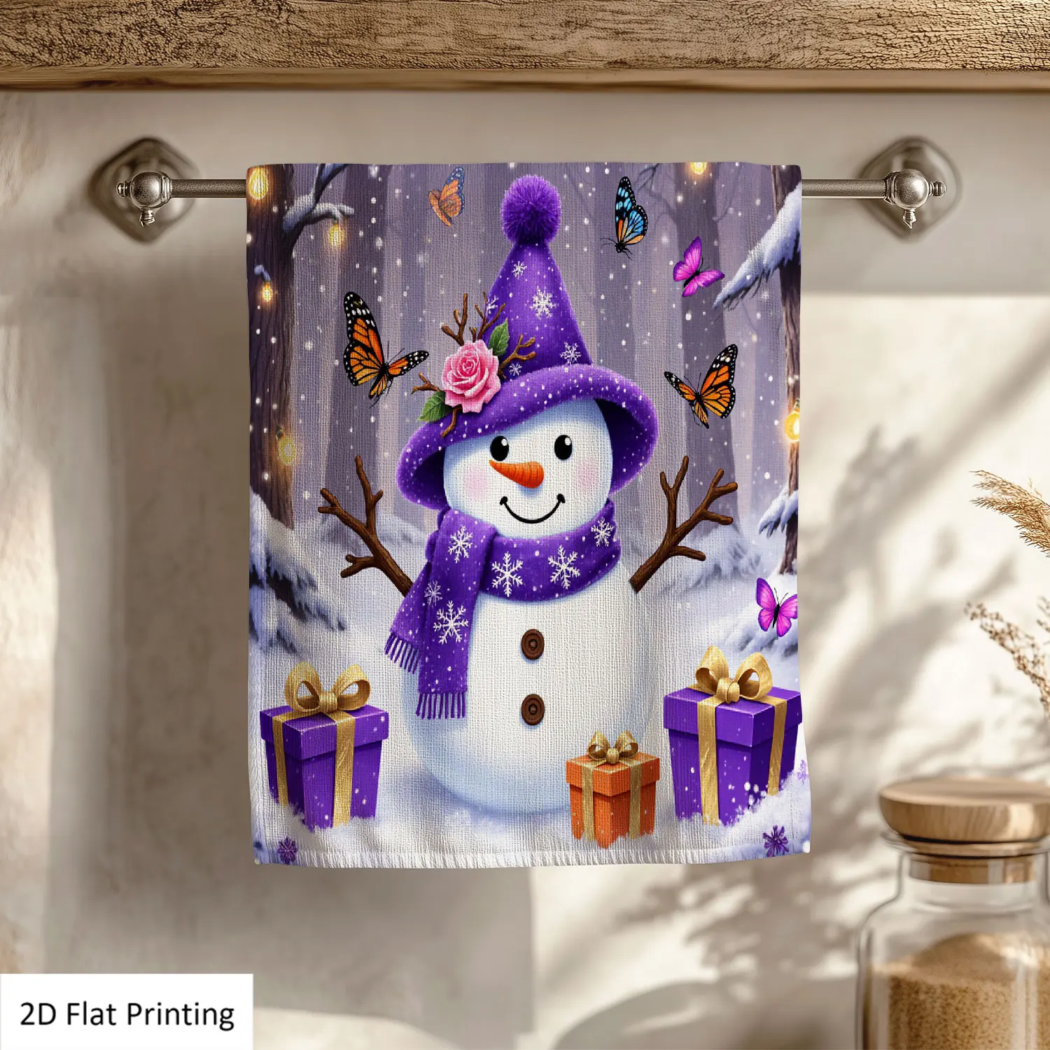 1Pc Christmas Snowman Hat Scarf Butterflies Gifts Bathroom Hand Towel Bath Towel, Multiple Size Microfiber Polyester Towel, Unique Home Decorative Kitchen Towels, Festival Bathroom Accessories Decor, Quick Dry and Absorbent
1Pc Christmas Snowman Hat Scarf Butterflies Gifts Bathroom Hand Towel Bath Towel, Multiple Size Microfiber Polyester Towel, Unique Home Decorative Kitchen Towels, Festival Bathroom Accessories Decor, Quick Dry and Absorbent