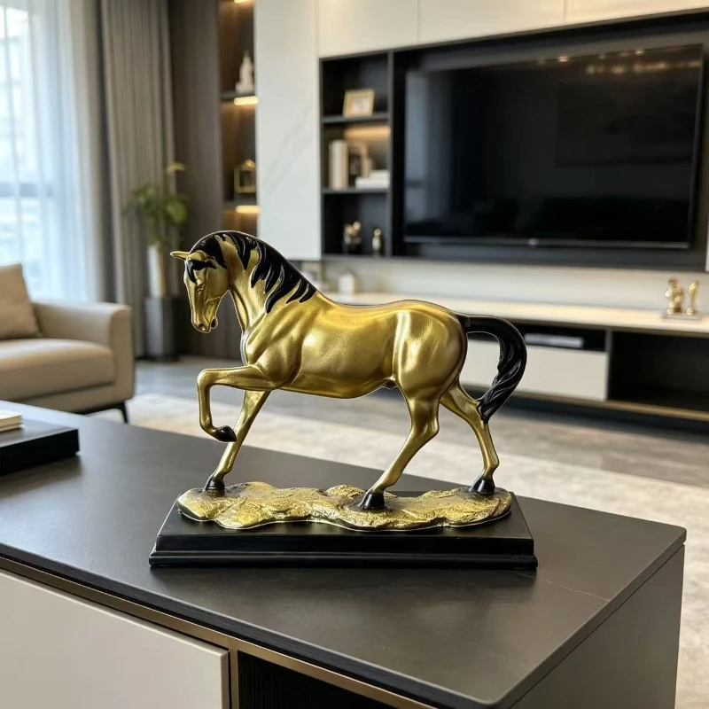 Modern Design Resin Horse Statue Home Decoration Living Room TV Cabinet Study Desk Horse Sculpture Ornament Office Crafts Gifts
Modern Design Resin Horse Statue Home Decoration Living Room TV Cabinet Study Desk Horse Sculpture Ornament Office Crafts Gifts