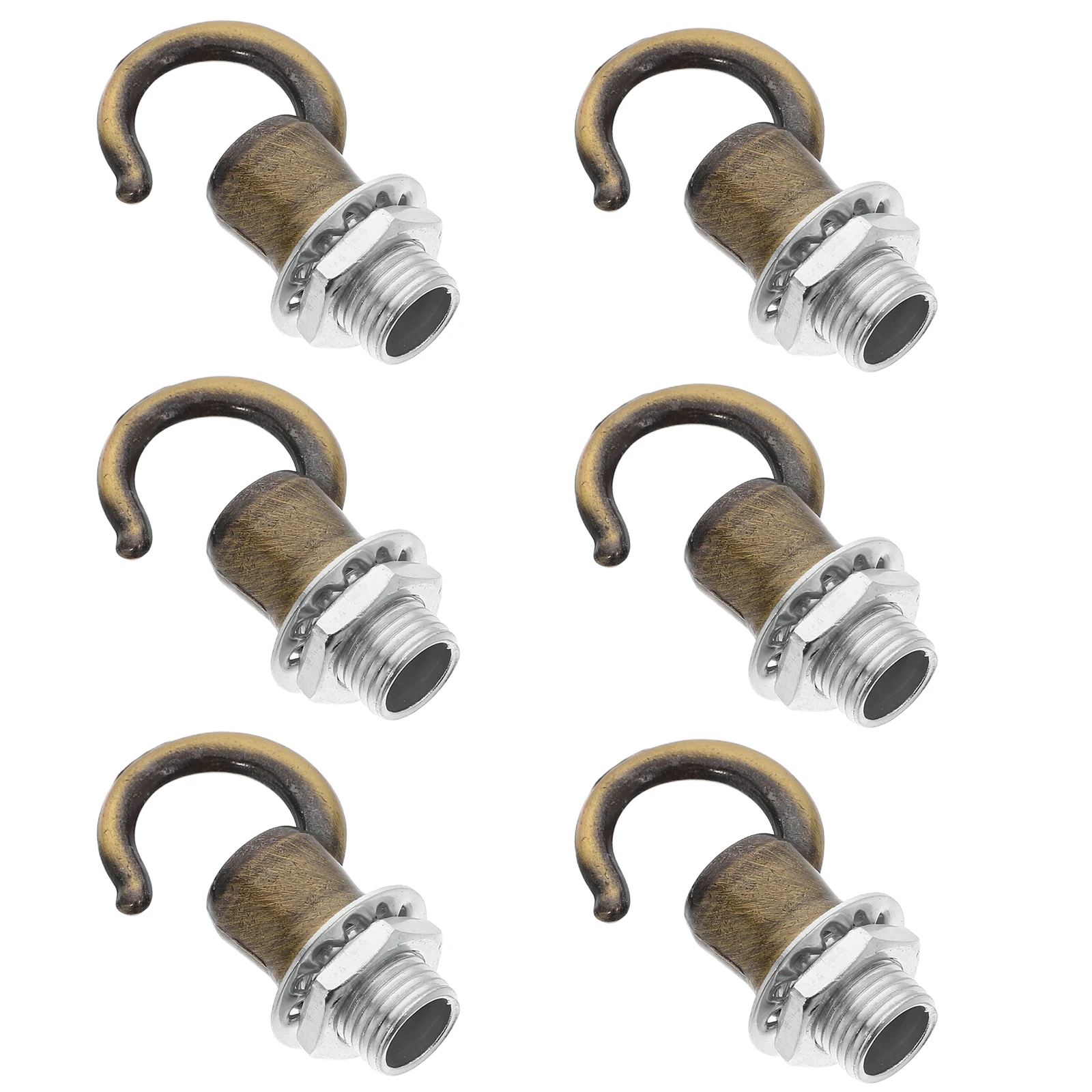 6pcs Lighting Accessories Zinc Alloy Hooks for Hanging Lamps Lanterns Ceiling Fixtures Strong Capacity Easy Install
6pcs Lighting Accessories Zinc Alloy Hooks for Hanging Lamps Lanterns Ceiling Fixtures Strong Capacity Easy Install