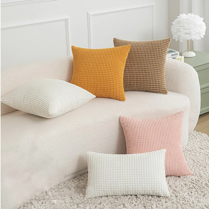 Fluffy Corn Kernels Soft Cushion Cover 40/45/50/55/60cm Corduroy Solid Pillowcase For Living Room Bedroom Sofa Home Decor
Fluffy Corn Kernels Soft Cushion Cover 40/45/50/55/60cm Corduroy Solid Pillowcase For Living Room Bedroom Sofa Home Decor