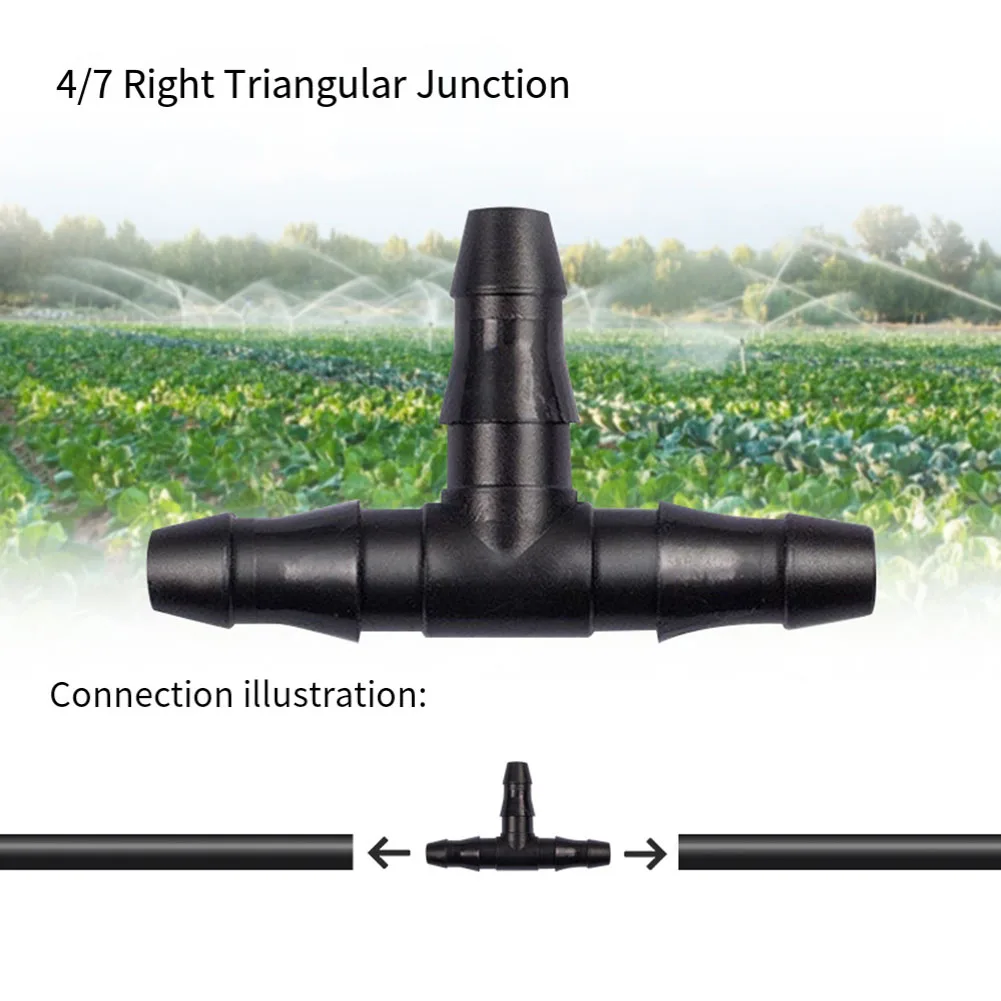 1 4 Inch Fitting Barbed Tee Tubing For Vegetable Garden Drip Tubing Connectors For Irrigation Self-piercing Barbed End
1 4 Inch Fitting Barbed Tee Tubing For Vegetable Garden Drip Tubing Connectors For Irrigation Self-piercing Barbed End
