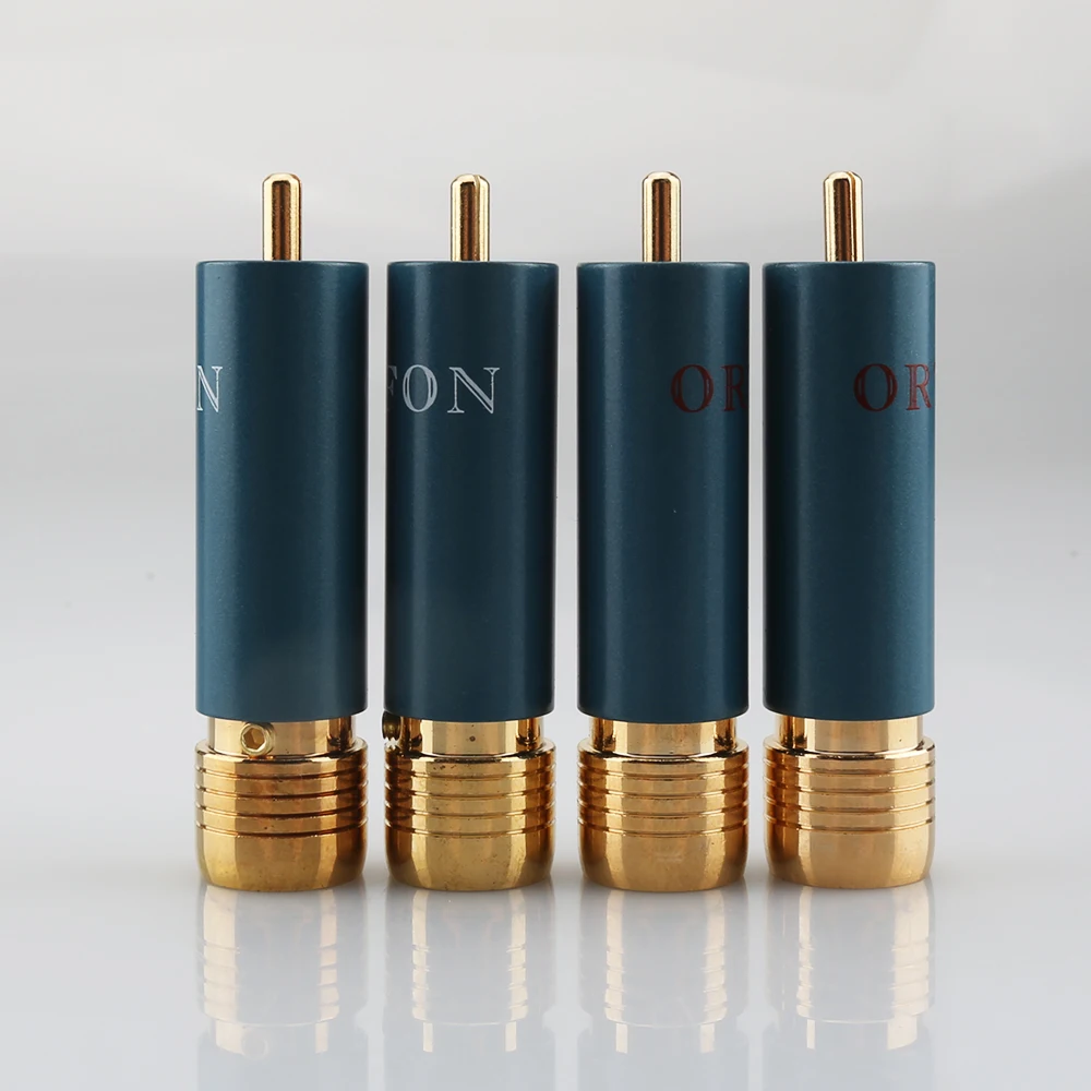 Ortofon brass gold plated RCA connector plug for audio interconnect cable connector plug
Ortofon brass gold plated RCA connector plug for audio interconnect cable connector plug