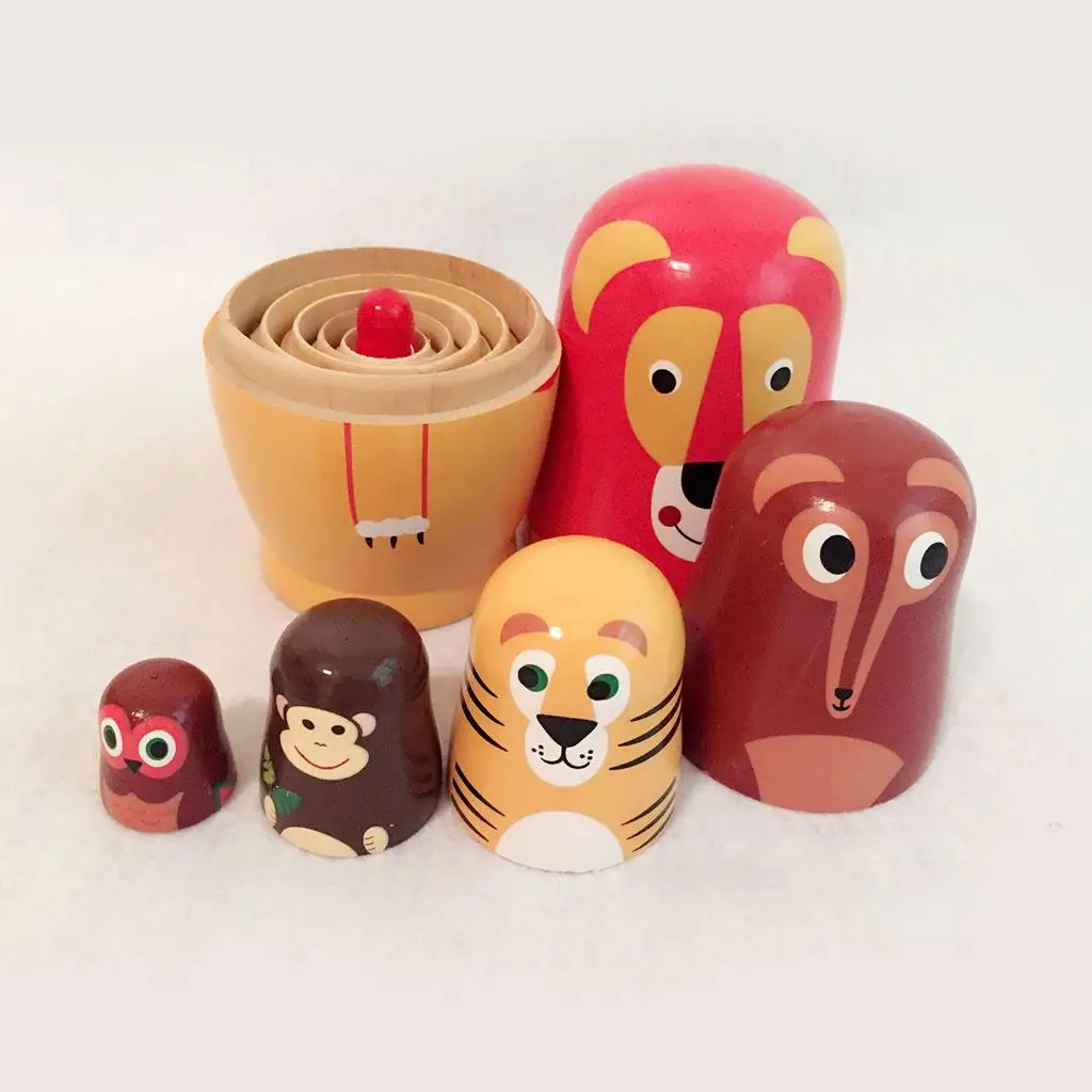 Hand Painted Russian Dolls Matryoshka Wooden Nested Doll Set Collectible Toy for Kids and Adults
Hand Painted Russian Dolls Matryoshka Wooden Nested Doll Set Collectible Toy for Kids and Adults