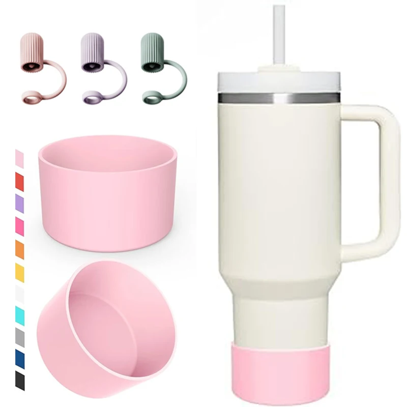 40 oz Stainless Travel Mug Insulated with Lid Straws Reusable Silicone Bottoms Sleeve Straw 3pcs Sets
40 oz Stainless Travel Mug Insulated with Lid Straws Reusable Silicone Bottoms Sleeve Straw 3pcs Sets
