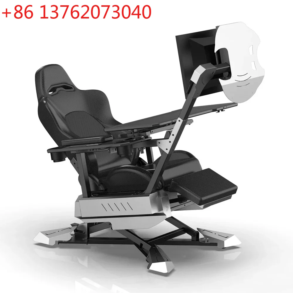 Ergonomic Excellence Cockpit Gaming and Office Chair Computer Reclining Cockpit Gaming Chair (Exclude 2 Monitors)
Ergonomic Excellence Cockpit Gaming and Office Chair Computer Reclining Cockpit Gaming Chair (Exclude 2 Monitors)
