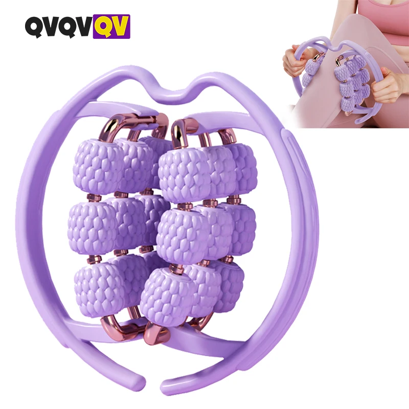  Массажный ролик для расслабления, 18 колес, ролик от целлюлита, расслабляющий массажер для мышц, круглые массажеры для ног, массаж ног
Массажный ролик для расслабления, 18 колес, ролик от целлюлита, расслабляющий массажер для мышц, круглые массажеры для ног, массаж ног