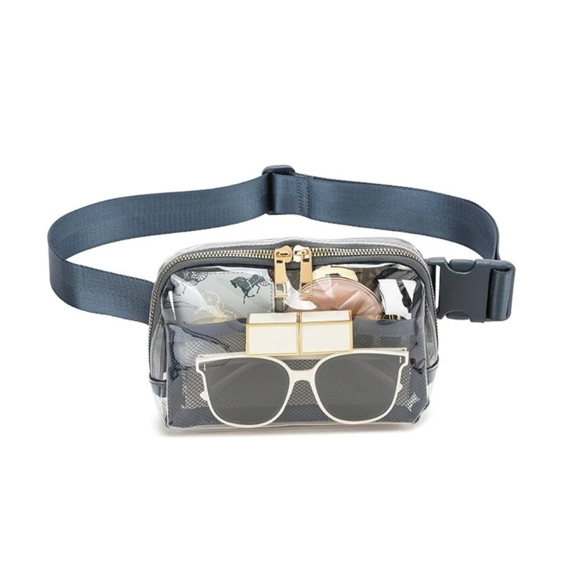 X7XC Adjustable Waist Belt Bag with Transparent Fanny Pack for Safety and Security
X7XC Adjustable Waist Belt Bag with Transparent Fanny Pack for Safety and Security
