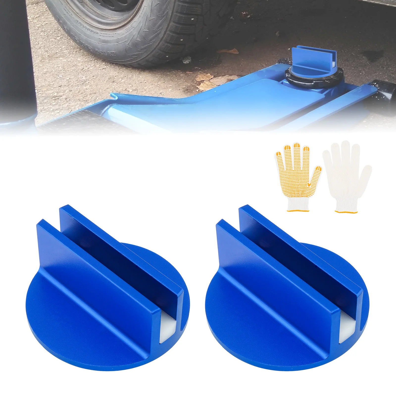 2pcs Magnetic Pinch Weld Jack Pad Universal Aluminum Groove Pinch Weld Jack Adapter Blue Frame Rail Protector for Most Model Car
2pcs Magnetic Pinch Weld Jack Pad Universal Aluminum Groove Pinch Weld Jack Adapter Blue Frame Rail Protector for Most Model Car