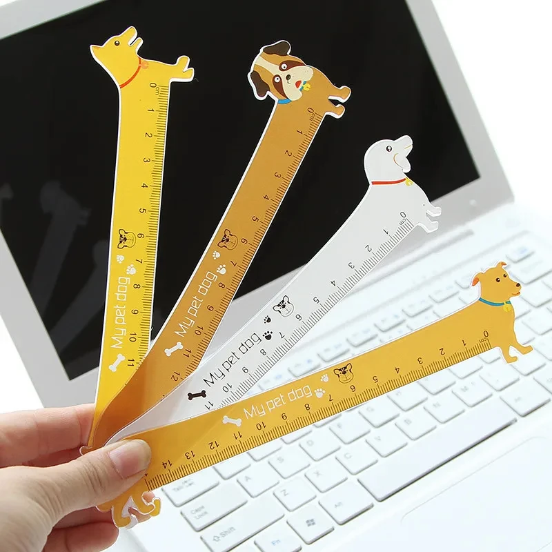 1pc kawaii cute adorable puppy dog ruler straight student stationery school office material measurement sewing drawing gift
1pc kawaii cute adorable puppy dog ruler straight student stationery school office material measurement sewing drawing gift