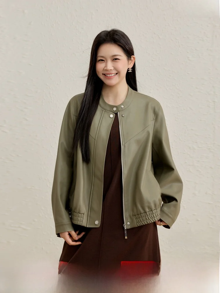 Кожаная куртка Street Sle из искусственной кожи, стильный и прочный открытый кардиган для женщин больших размеров, весенняя мода, новинка, корейская версия, Sli...
Кожаная куртка Street Sle из искусственной кожи, стильный и прочный открытый кардиган для женщин больших размеров, весенняя мода, новинка, корейская версия, Sli...