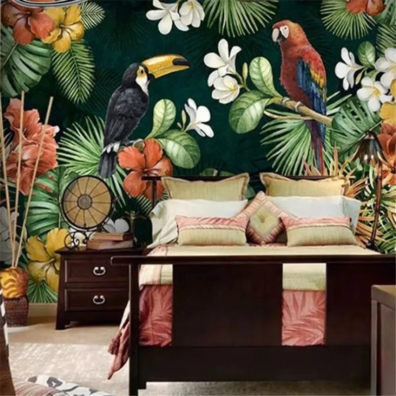 Custom wallpaper 3d mural Nordic simple flamingo unicorn children's room forest leaves tropical rainforest wallpapers home decor
Custom wallpaper 3d mural Nordic simple flamingo unicorn children's room forest leaves tropical rainforest wallpapers home decor