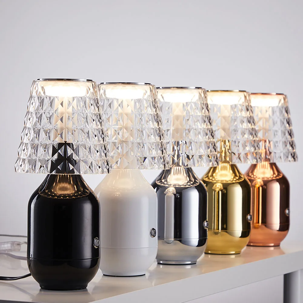 Nordic Luxury Crystal Lamp Decorative Table Lamp Eye Protection Room Decor Rechargeable table lamp
Nordic Luxury Crystal Lamp Decorative Table Lamp Eye Protection Room Decor Rechargeable table lamp