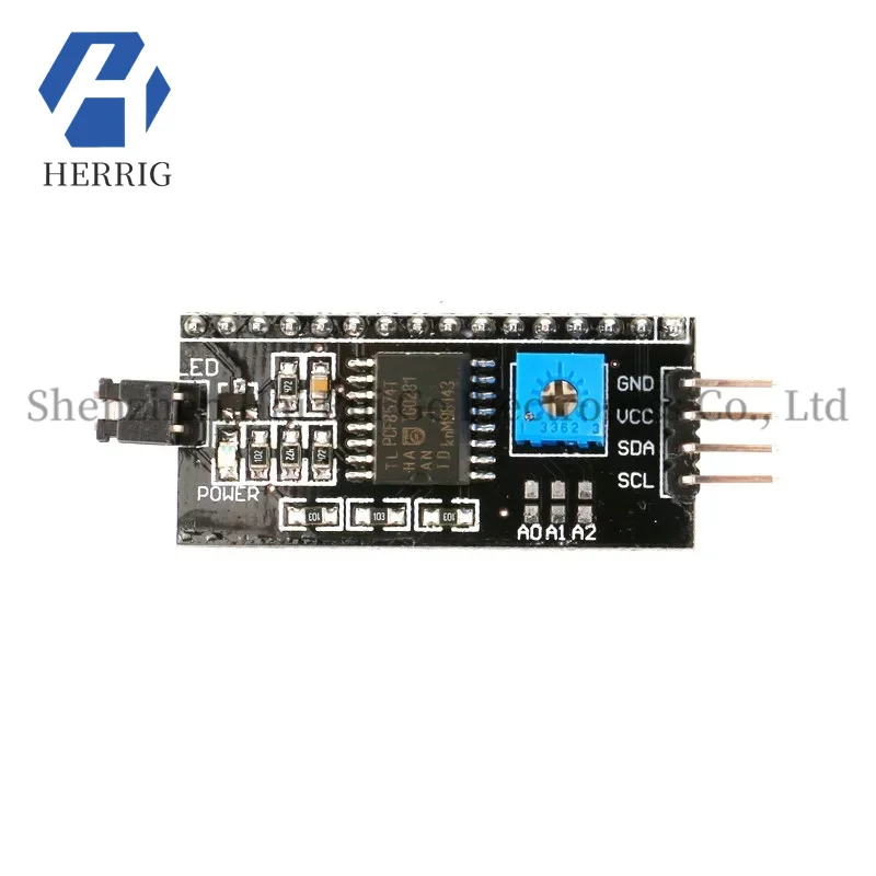 1PCS LCD1602/2004 LCD Adapter Board PCF8574 IIC/I2C/Interface
1PCS LCD1602/2004 LCD Adapter Board PCF8574 IIC/I2C/Interface