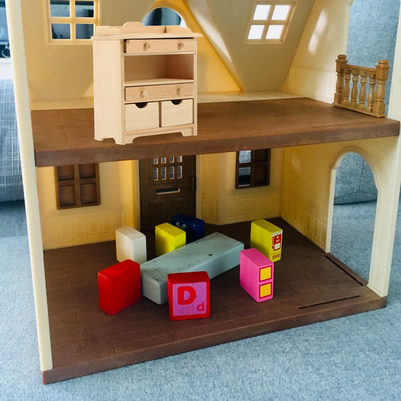 Miniature Cabinet 1:12 Scale Solid Cupboard Mini House Furniture Decoration Supplies Landscape Scene
Miniature Cabinet 1:12 Scale Solid Cupboard Mini House Furniture Decoration Supplies Landscape Scene