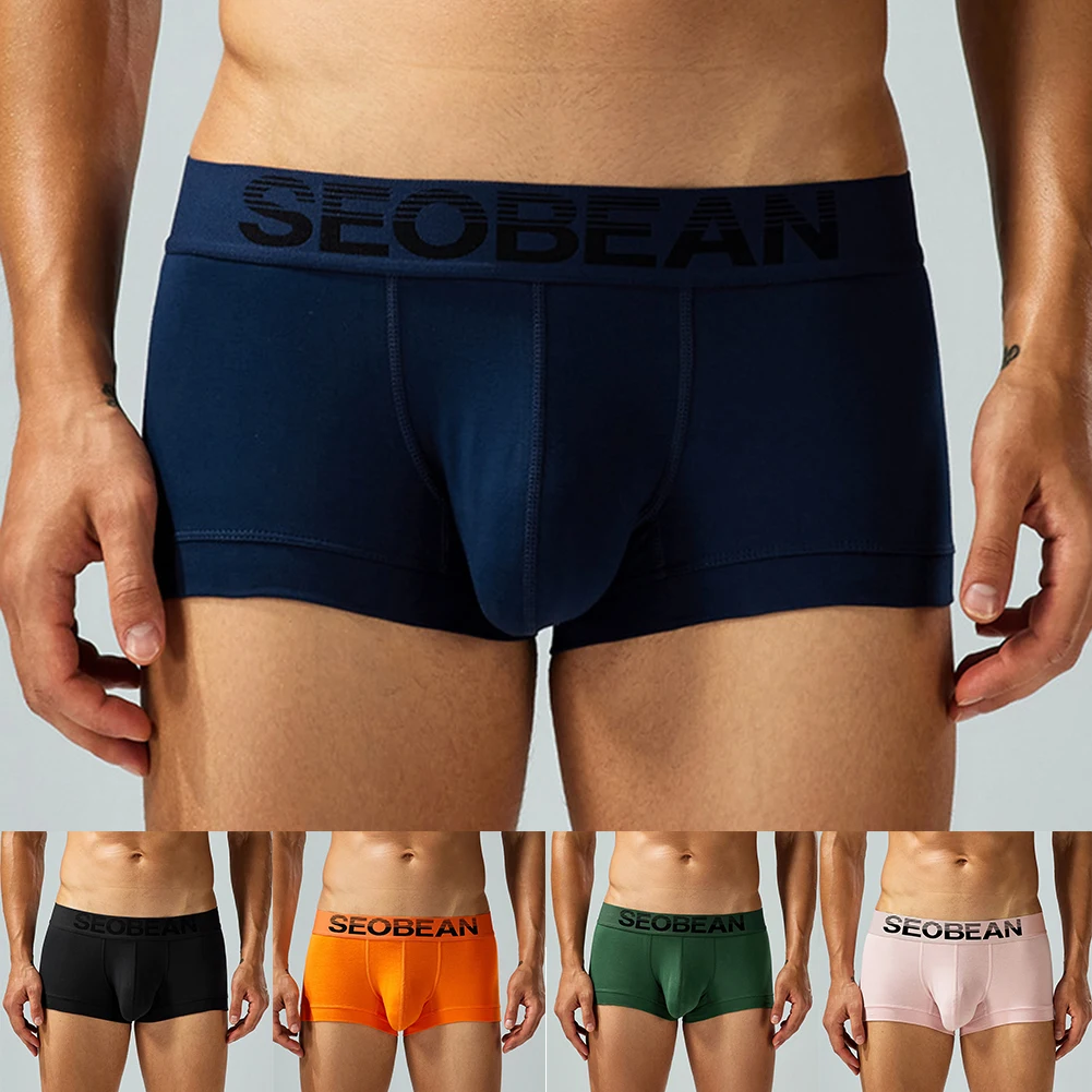 Men's Cotton Pouch Underpants Breathable Boxer Briefs Comfortable Mid Low Waist Underwear Elastic Sweat Absorption
Men's Cotton Pouch Underpants Breathable Boxer Briefs Comfortable Mid Low Waist Underwear Elastic Sweat Absorption