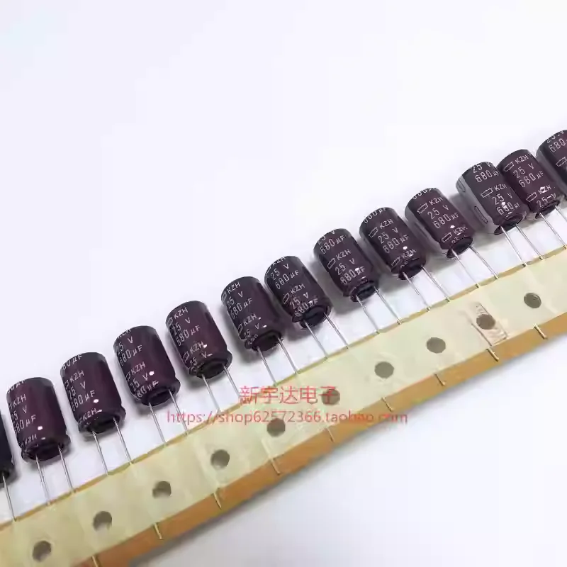10-100PCS 25V680UF 10X16 Black Diamond KZH High Frequency Low Resistance Original NCC Electrolytic Capacitor 680UF25V
10-100PCS 25V680UF 10X16 Black Diamond KZH High Frequency Low Resistance Original NCC Electrolytic Capacitor 680UF25V