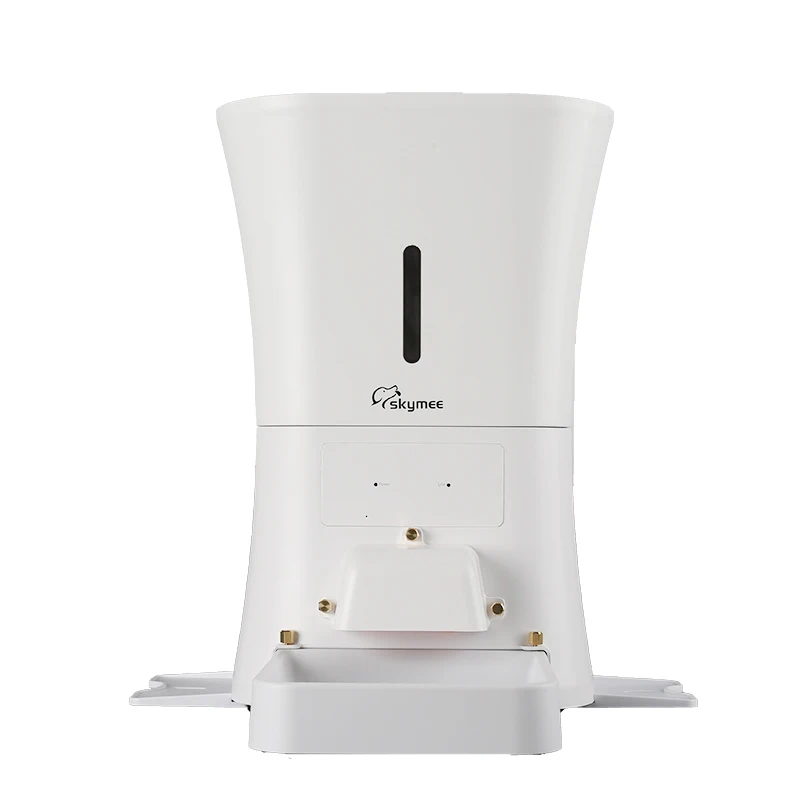 Smart automatic pet feeder with WiFi version for timed and portioned feeding of dog food, comes with an app for operation.
Smart automatic pet feeder with WiFi version for timed and portioned feeding of dog food, comes with an app for operation.