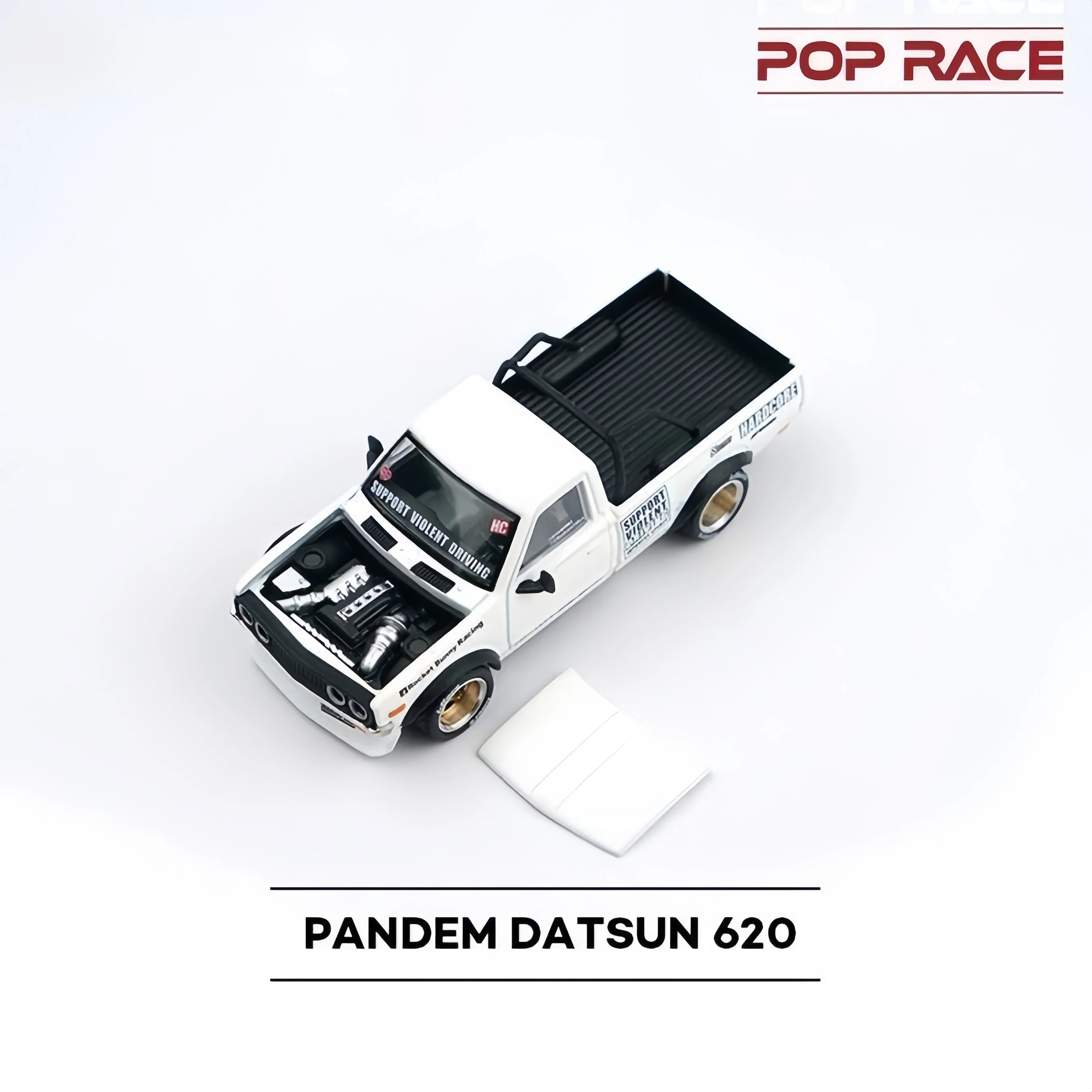 POPRACE 1:64 Datsun 620 Rocket Bunny Pandem Pickup Alloy Car Model
POPRACE 1:64 Datsun 620 Rocket Bunny Pandem Pickup Alloy Car Model
