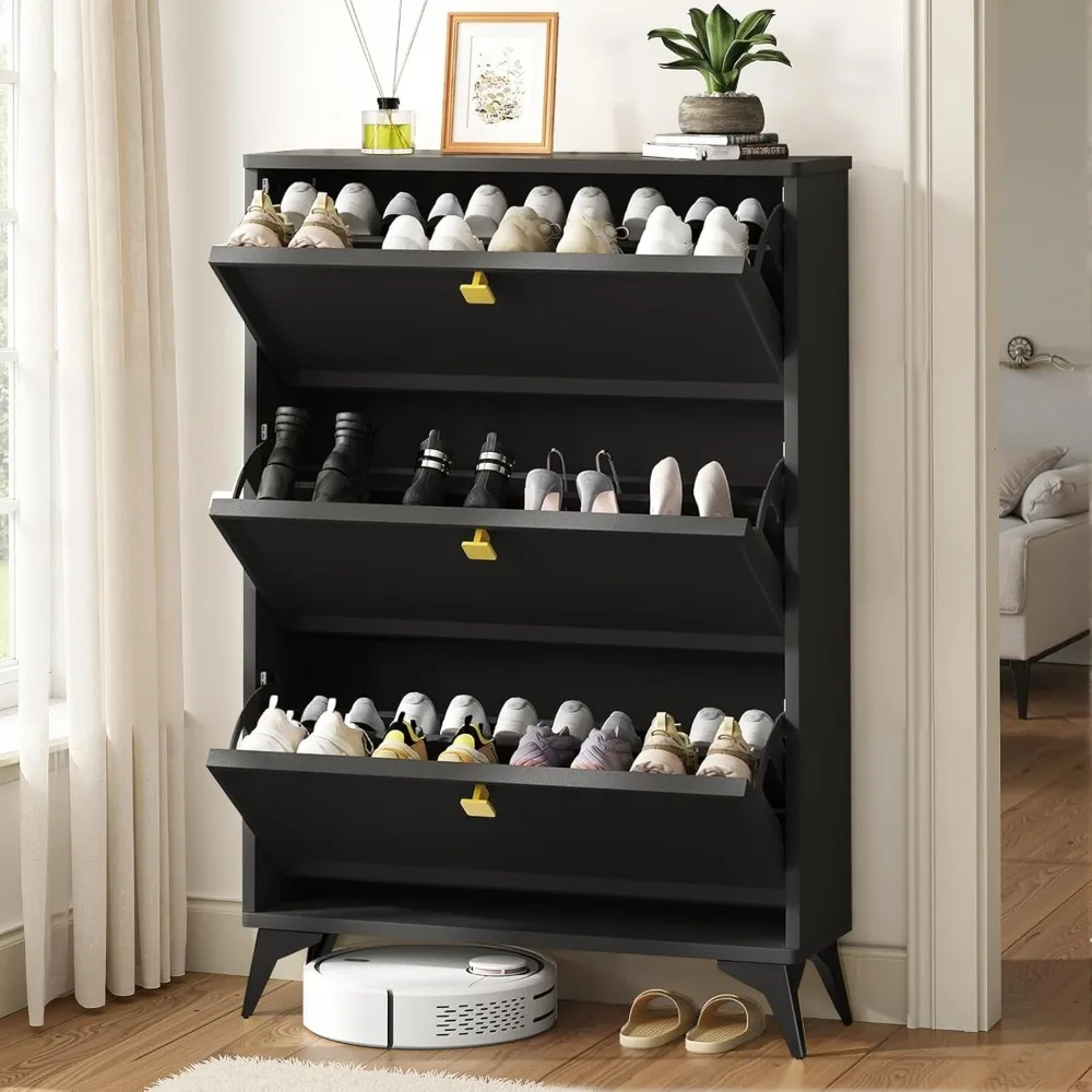 Shoe Storage Cabinet with Flip Drawers Storage, Slim Shoe Cabinet Hidden Narrow for Entryway Hallway/Living Room, Shoe Cabines
Shoe Storage Cabinet with Flip Drawers Storage, Slim Shoe Cabinet Hidden Narrow for Entryway Hallway/Living Room, Shoe Cabines