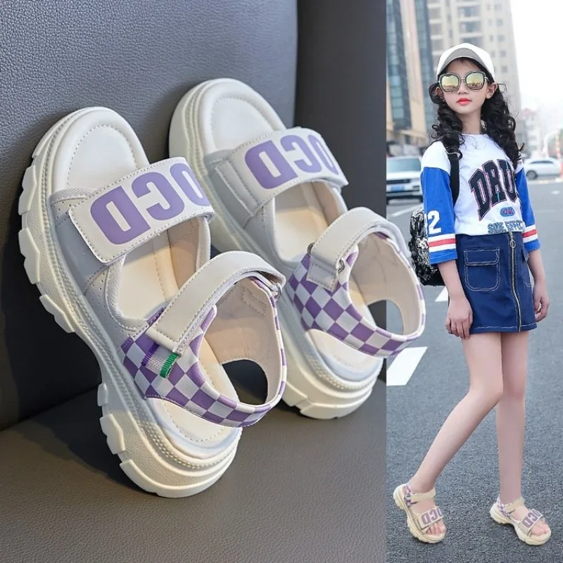 Girls Summer Fashion Sandals Kids Casual Outdoor Non Slip Lightweight Sandals Children's Comfortable Design Cute Beach Shoes
Girls Summer Fashion Sandals Kids Casual Outdoor Non Slip Lightweight Sandals Children's Comfortable Design Cute Beach Shoes