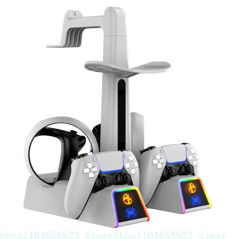 Enhanced Virtual Reality Controller Dock Stand for PS Headset Charging Rack with
Enhanced Virtual Reality Controller Dock Stand for PS Headset Charging Rack with