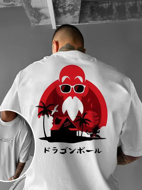 Dragon Ball Oversize Dragon Ball T-shirt A Heavyweight Pure Cotton Short-sleeved Loose T-shirt From Japanese Anime
Dragon Ball Oversize Dragon Ball T-shirt A Heavyweight Pure Cotton Short-sleeved Loose T-shirt From Japanese Anime
