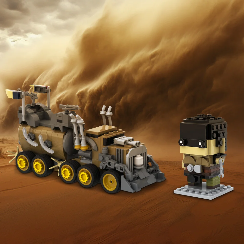 Gobricks MOC Movie Mad Max War Rig Building Blocks Model Furiosa Action Characters Creative Bricks Assembly Toys Children Gifts
Gobricks MOC Movie Mad Max War Rig Building Blocks Model Furiosa Action Characters Creative Bricks Assembly Toys Children Gifts