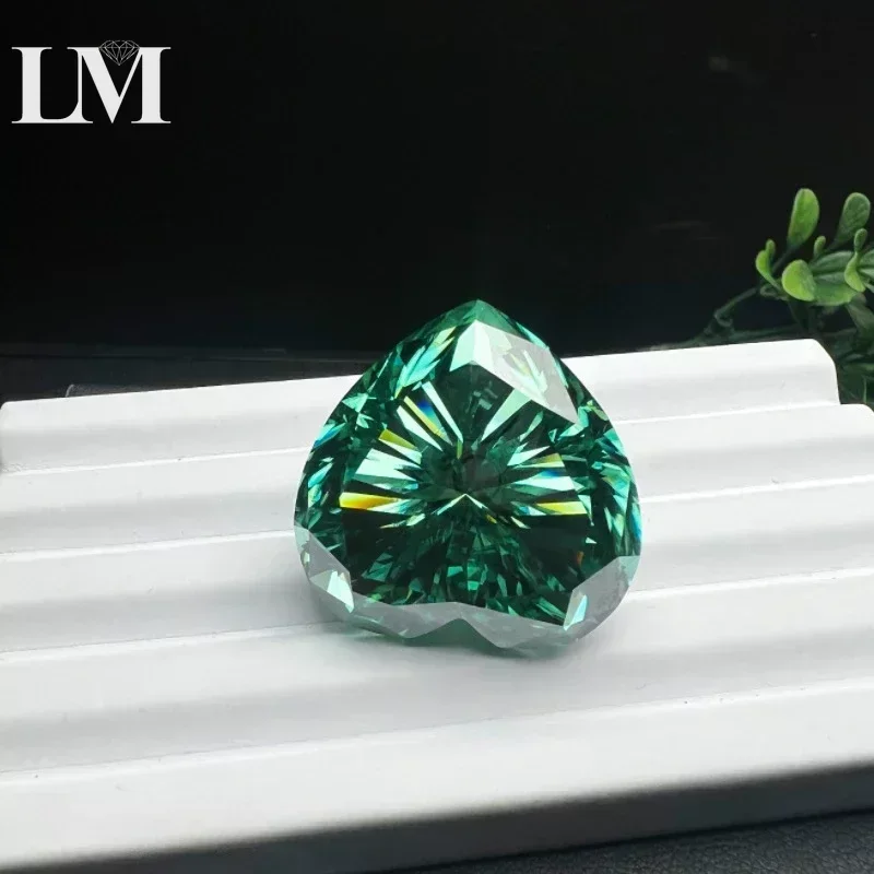 Moissanite Stone Yellow Green Natural Color Heart Cut Lab Grown Diamond For DIY Jewelry Making Materials With GRA Certificate
Moissanite Stone Yellow Green Natural Color Heart Cut Lab Grown Diamond For DIY Jewelry Making Materials With GRA Certificate