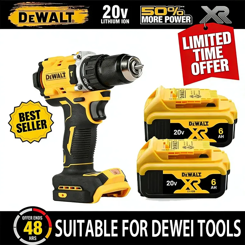 DEWALT DCD805 20V Original High - Performance Brushless Cordless Impact Drill & Screwdriver - Ideal for Pros & DIYers
DEWALT DCD805 20V Original High - Performance Brushless Cordless Impact Drill & Screwdriver - Ideal for Pros & DIYers