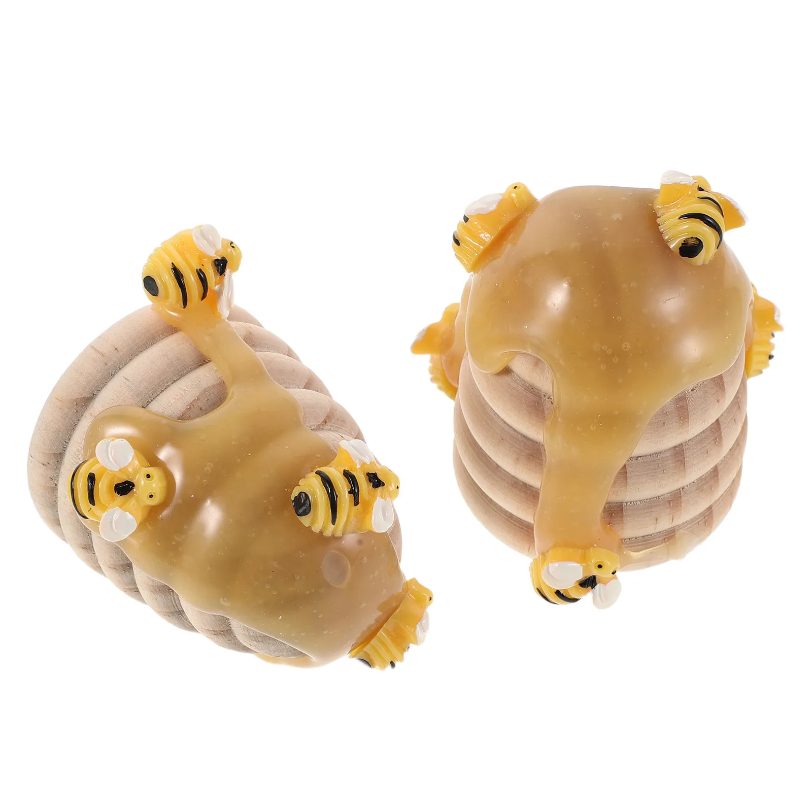 2 Rustic Wood Beehive Figurines Desktop Ornaments Honeycomb Model Wood Craft Decoration Spring Tabletop Honeycomb Statues
2 Rustic Wood Beehive Figurines Desktop Ornaments Honeycomb Model Wood Craft Decoration Spring Tabletop Honeycomb Statues