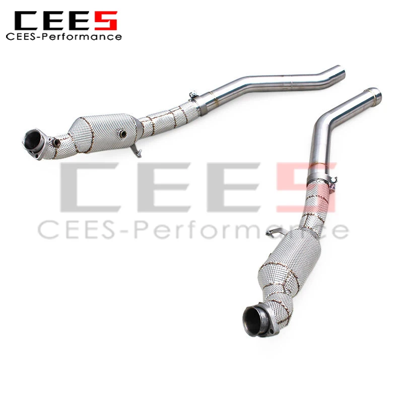 CEES Tuning Exhaust Downpipe for Mercedes-Benz ML63 AMG W164/M156 6.2L 2007-2011 Stainless Steel Exhaust With Catalyst System
CEES Tuning Exhaust Downpipe for Mercedes-Benz ML63 AMG W164/M156 6.2L 2007-2011 Stainless Steel Exhaust With Catalyst System