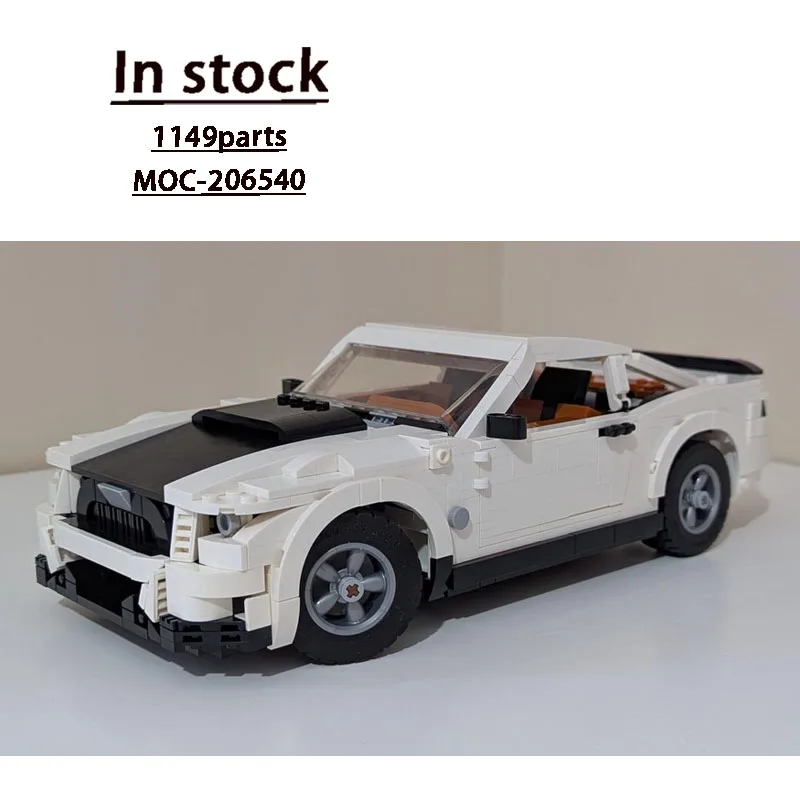 MOC-206540 White New Urban Sports Racing Car Building Block Model, 1149 Parts, Boys' and Children's Birthday Christmas Toy Gift
MOC-206540 White New Urban Sports Racing Car Building Block Model, 1149 Parts, Boys' and Children's Birthday Christmas Toy Gift