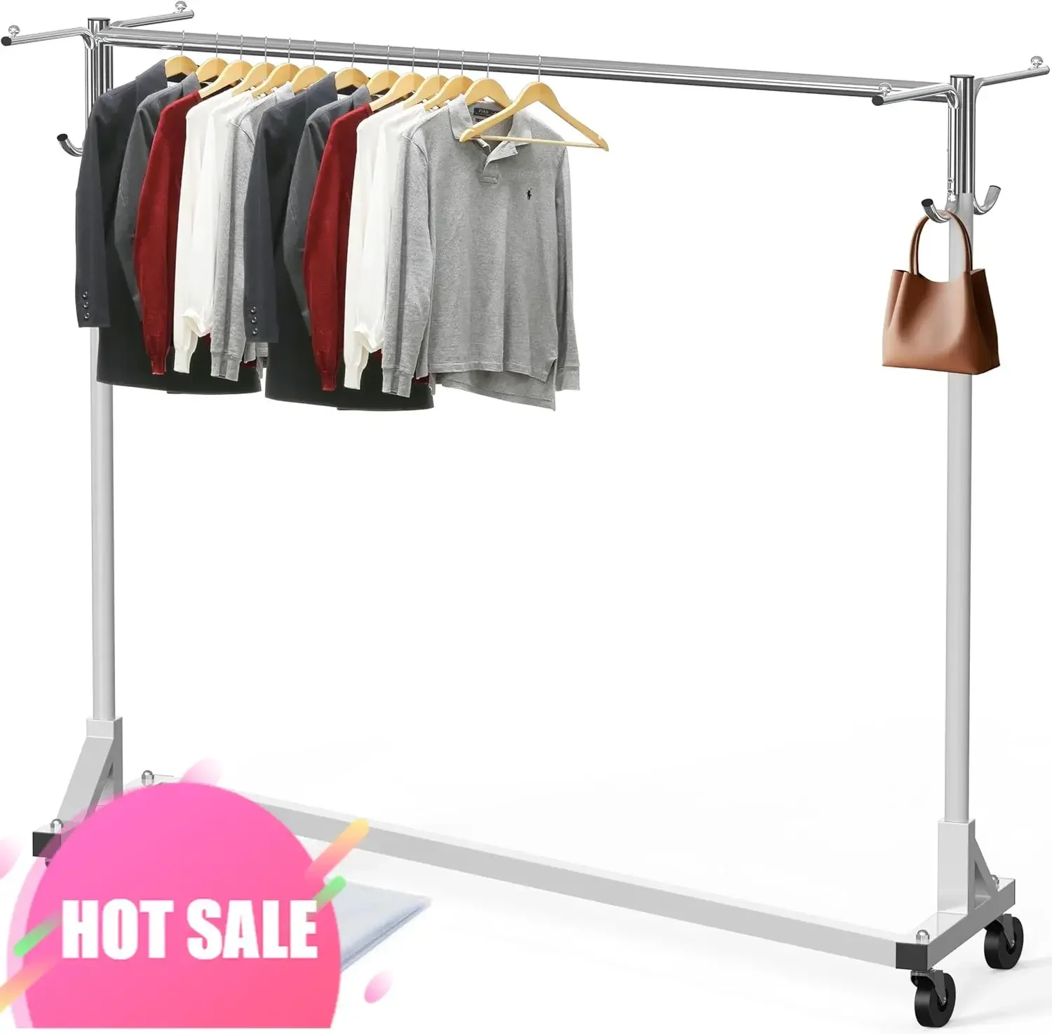 Hot salesHigh-End Industrial Grade Z-Base Garment Rack, 500lb Load With 62" Extra Long Bar W/Clear Cover And Tube Bracket
Hot salesHigh-End Industrial Grade Z-Base Garment Rack, 500lb Load With 62" Extra Long Bar W/Clear Cover And Tube Bracket