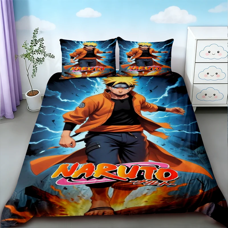 Naruto Teens Gifts Duvet Cover Anime Naruto Cartoon Bedding Set Quilt Cover Set Soft and Comfortable Teens Bedroom Decor
Naruto Teens Gifts Duvet Cover Anime Naruto Cartoon Bedding Set Quilt Cover Set Soft and Comfortable Teens Bedroom Decor
