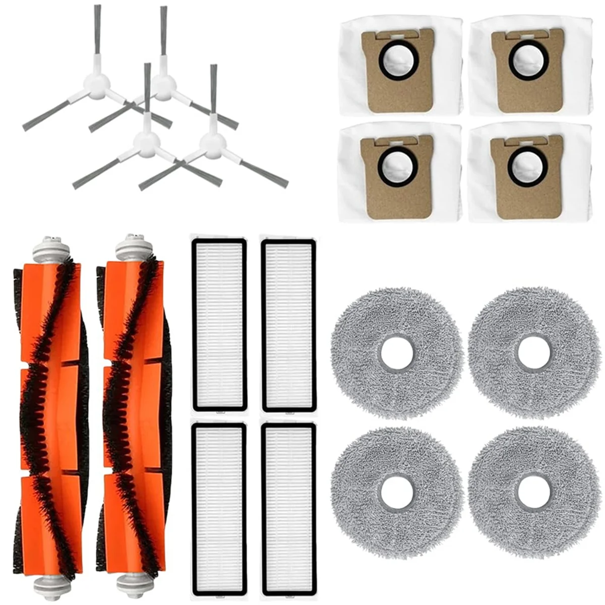 Accessories for Dreame L10S Ultra/Dreame S10 / W10S Pro Vacuum Cleaner Robot Brush Dust Bag Filter Mop Cloth Parts_ABGP
Accessories for Dreame L10S Ultra/Dreame S10 / W10S Pro Vacuum Cleaner Robot Brush Dust Bag Filter Mop Cloth Parts_ABGP