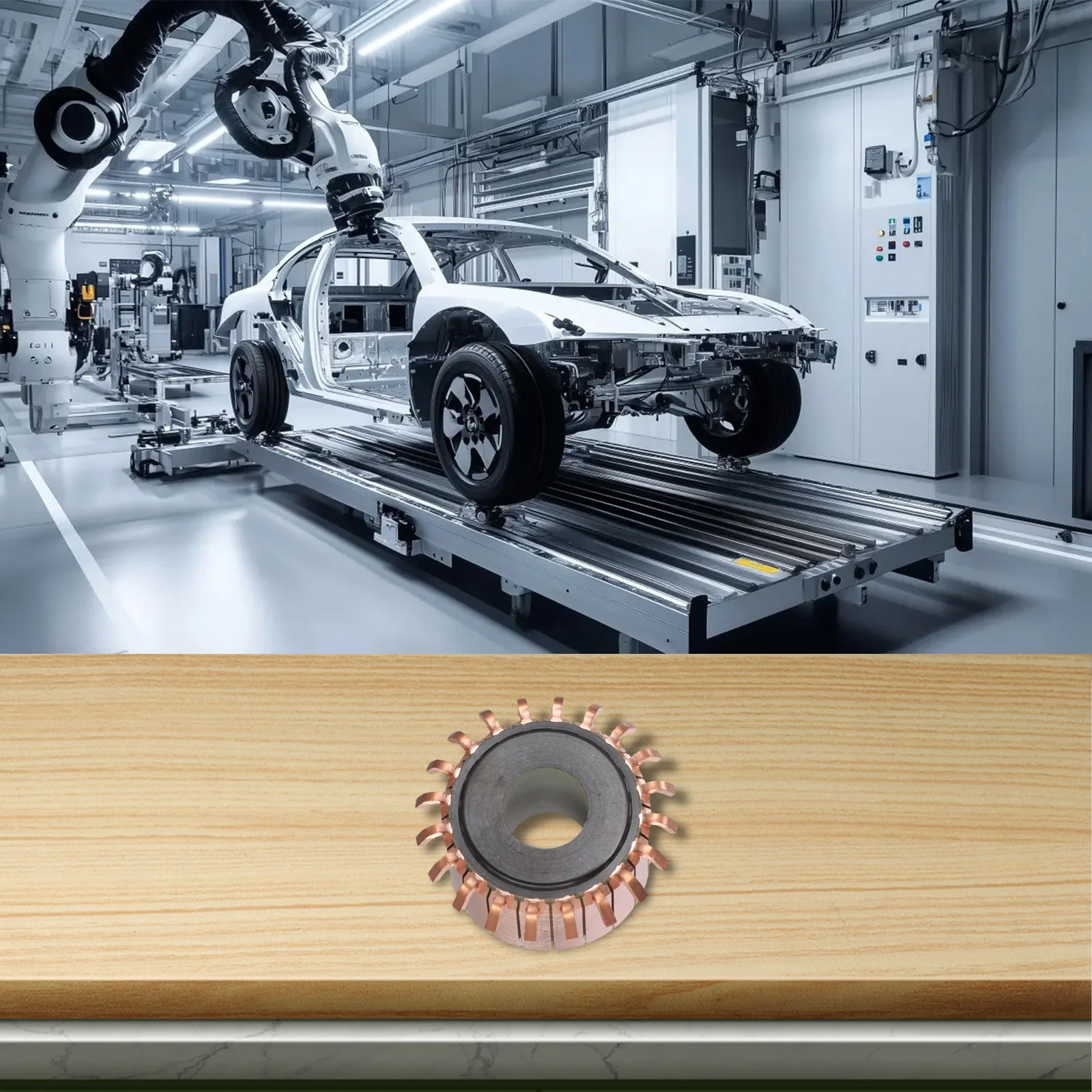 Коммутатор с медным крюком для повышения производительности двигателя Коммутатор с 20 зубьями Коммутатор с медным крючком 40,3*16*26 26 мм
Коммутатор с медным крюком для повышения производительности двигателя Коммутатор с 20 зубьями Коммутатор с медным крючком 40,3*16*26 26 мм