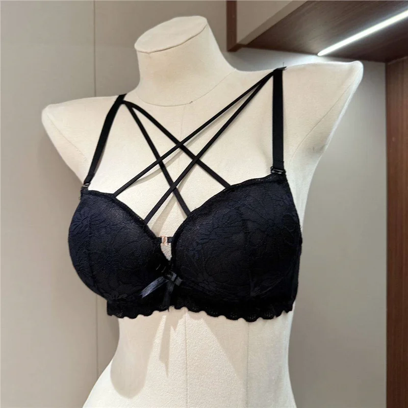 Cross Front Wireless Bras Push Up Padded Add 2 Cups Magic Boosting Sexy Comfortable T-Shirt Bra
Cross Front Wireless Bras Push Up Padded Add 2 Cups Magic Boosting Sexy Comfortable T-Shirt Bra