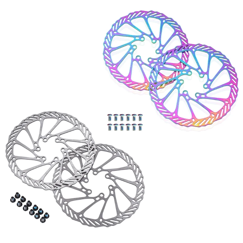 160mm Disc Brake Rotor Stainless Steel Rotors 2 Colors Optional Dropship
160mm Disc Brake Rotor Stainless Steel Rotors 2 Colors Optional Dropship