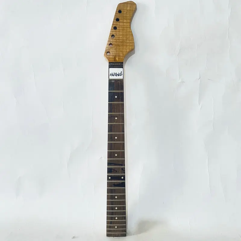 HN486 Electric Guitar Neck ST Model 22 Frets Flamed Maple Headstock for Replace and DIY Surface Dirty
HN486 Electric Guitar Neck ST Model 22 Frets Flamed Maple Headstock for Replace and DIY Surface Dirty