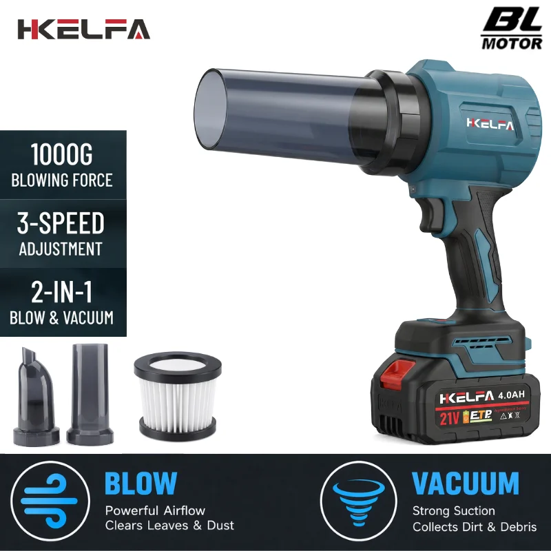 2000W Brushless Turbo Jet Fan 200M/S Cordless Electric Air Blower Violent Handheld Power Tool for Makita 18V/21V Battery Pin
2000W Brushless Turbo Jet Fan 200M/S Cordless Electric Air Blower Violent Handheld Power Tool for Makita 18V/21V Battery Pin