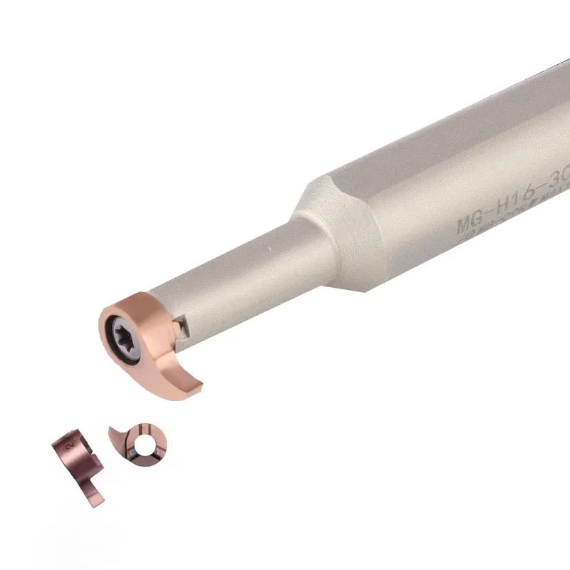 MG-H12 H16 Small hole deep hole cut groove comma internal holder MB-05R 07R 09R carbide insert for high-quality CNC lathe groove
MG-H12 H16 Small hole deep hole cut groove comma internal holder MB-05R 07R 09R carbide insert for high-quality CNC lathe groove
