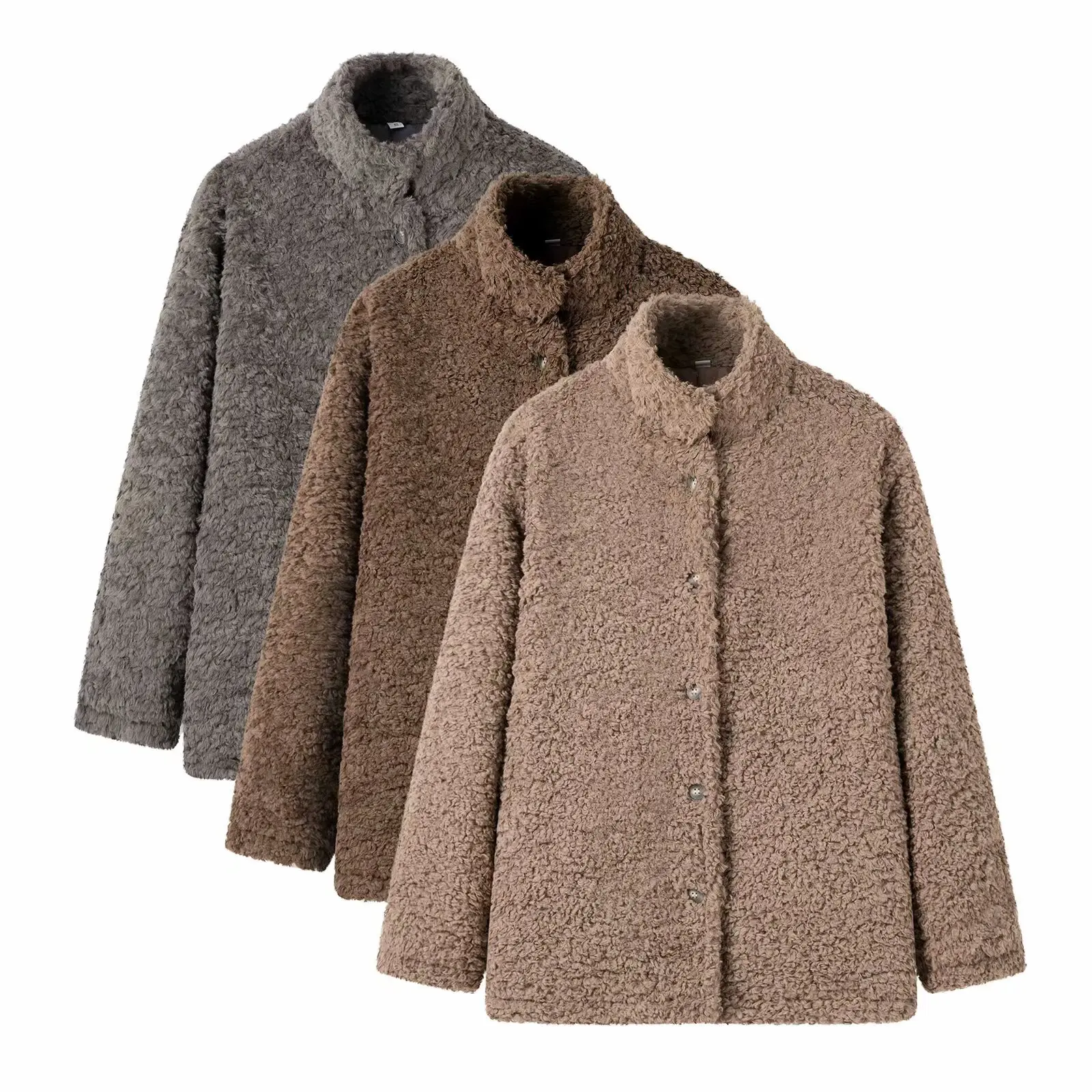 JNLEAOG Fashionable Street Style Women's Coat Autumn New Arrival Big Fluffy Circle Design Polyester Fiber Long Sleeve Stand C...
JNLEAOG Fashionable Street Style Women's Coat Autumn New Arrival Big Fluffy Circle Design Polyester Fiber Long Sleeve Stand C...