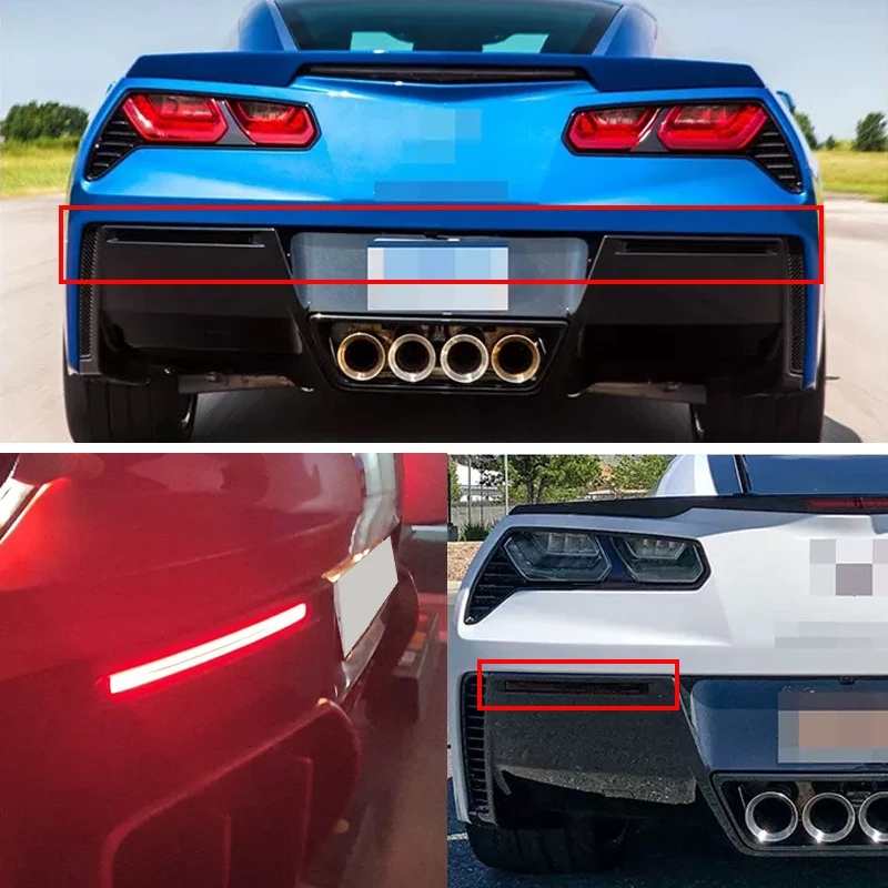 2PCS Car Rear Bumper Fog Brake Tail Lights Covers No bulbs For Chevrolet Corvette C7 2014 2015 2016 2017 2018 2019 OEM:84031888
2PCS Car Rear Bumper Fog Brake Tail Lights Covers No bulbs For Chevrolet Corvette C7 2014 2015 2016 2017 2018 2019 OEM:84031888