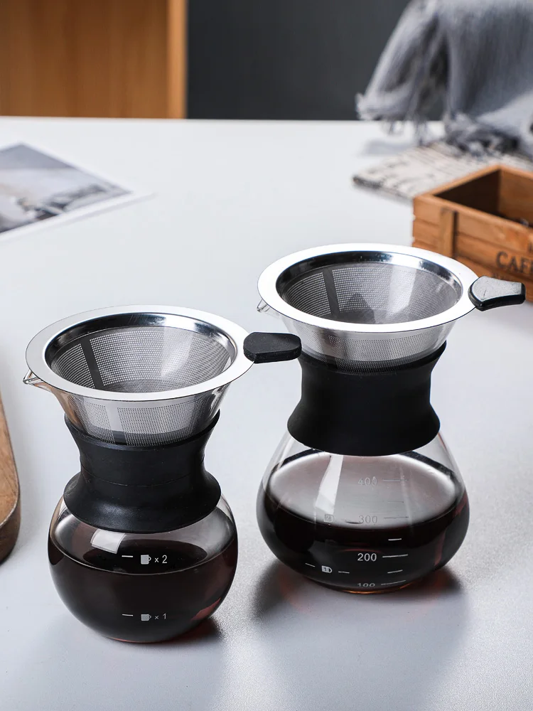 Японский стеклянный кофейник для заваривания кофе вручную, набор для кофе с фильтром, кофейный фильтр-воронка, чашка для заваривания, набор для приготовления кофе
Японский стеклянный кофейник для заваривания кофе вручную, набор для кофе с фильтром, кофейный фильтр-воронка, чашка для заваривания, набор для приготовления кофе
