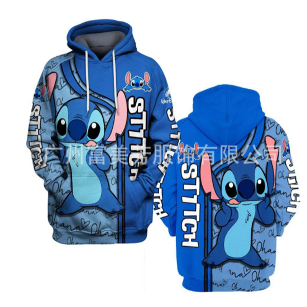 Disney Stitch new men's hoodie 3D printing men and women fashion casual sports long-sleeved pullover Harajuku streetwear loose t
Disney Stitch new men's hoodie 3D printing men and women fashion casual sports long-sleeved pullover Harajuku streetwear loose t