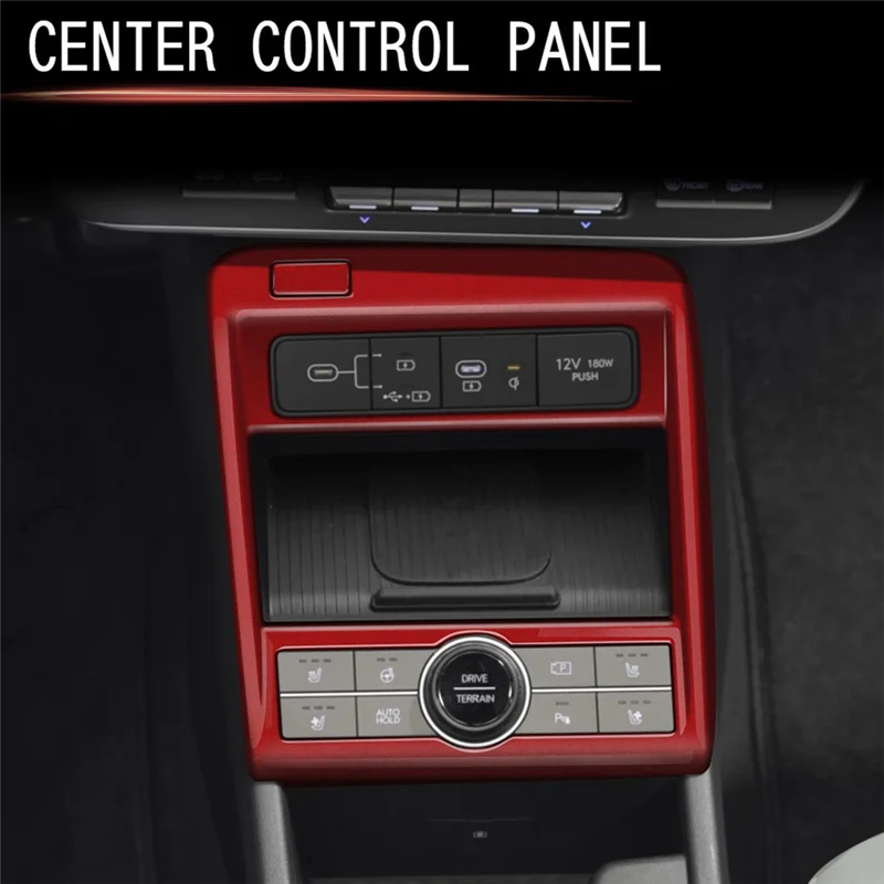 Car Center Console Gear Panel Cover Trim For Hyundai KONA 2024+ Car Interior Parts Red-X67A
Car Center Console Gear Panel Cover Trim For Hyundai KONA 2024+ Car Interior Parts Red-X67A