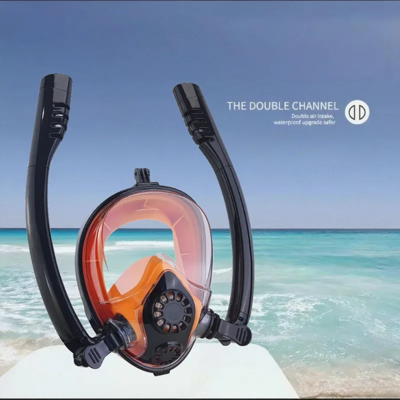 180° Full Face Snorkel Mask Professional Adults Wide-Eye Panoramic Vision Advanced Anti-Fog Leak-Proof Underwater Adventures
180° Full Face Snorkel Mask Professional Adults Wide-Eye Panoramic Vision Advanced Anti-Fog Leak-Proof Underwater Adventures