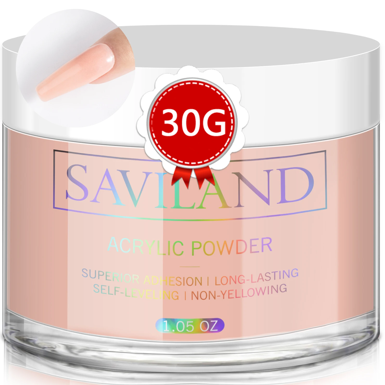 Saviland Nude Acrylic Powder - Professional Polymer for Nail Extension & 3D Art, No Lamp Needed, 1oz
Saviland Nude Acrylic Powder - Professional Polymer for Nail Extension & 3D Art, No Lamp Needed, 1oz