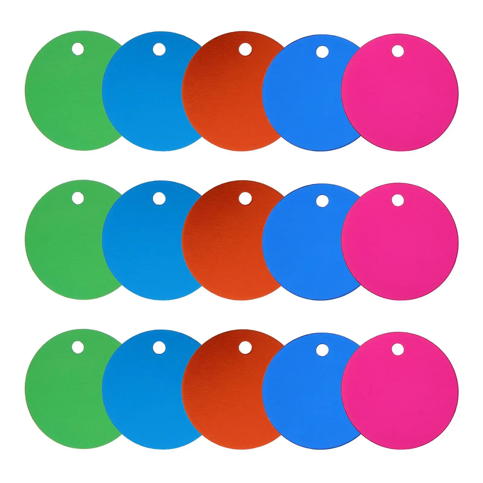 25 Pcs Aluminum Alloy Hanging Tag Round Pet Dog Accessories Pendant Color Tags Id Blank for Bracelet
25 Pcs Aluminum Alloy Hanging Tag Round Pet Dog Accessories Pendant Color Tags Id Blank for Bracelet