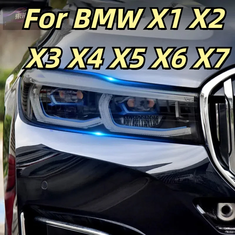 Для BMW X1 X2 X3 X4 X5 X6 X7 2008-2022 Автомобильные передние и задние фары Защитная пленка против царапин Черная прозрачная наклейка из ТПУ PPF
Для BMW X1 X2 X3 X4 X5 X6 X7 2008-2022 Автомобильные передние и задние фары Защитная пленка против царапин Черная прозрачная наклейка из ТПУ PPF